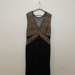 Fashion to figure glitter maxi dress (lightly worn)